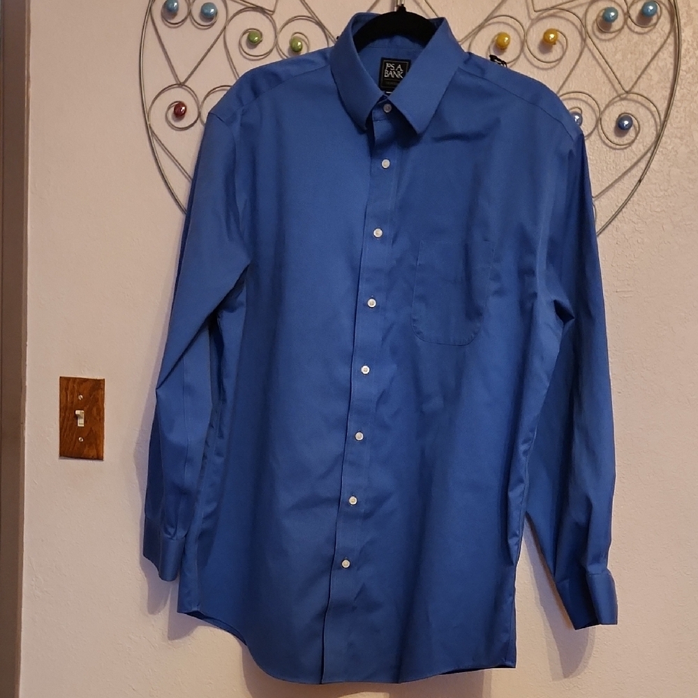 Jos. A. Bank Classic Blue Dress Shirt